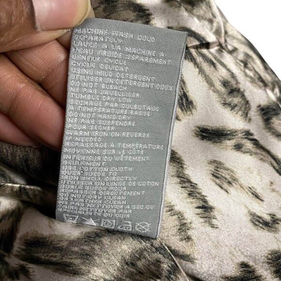 Guillaume Women's 100% Genuine Leather Notch Lapel Blazer Jacket - Picture 7 of 10